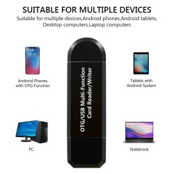 Μετατροπέας USB 2in1 Micro Card Reader Μετατροπέας USB 2in1 Micro Card Reader