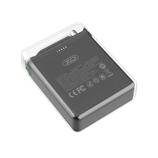 XO PR226 Mini Transparent Light Display Magnetic Absorption Fast Charging 10000mAh (Black) XO PR226 Mini Transparent Light Display Magnetic Absorption Fast Charging 10000mAh (Black)