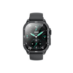 XO J12 AMOLED Smart Αθλητικό Smartwatch Ανθρακί