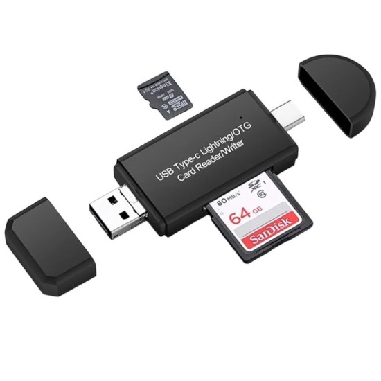4in1 card reader Micro+2.0 A+Type C+Lightning 4in1 card reader Micro+2.0 A+Type C+Lightning