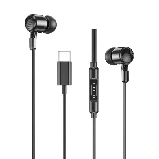 XO EP81 Ακουστικά in-ear Type-C Μαύρα XO EP81 Ακουστικά in-ear Type-C Μαύρα