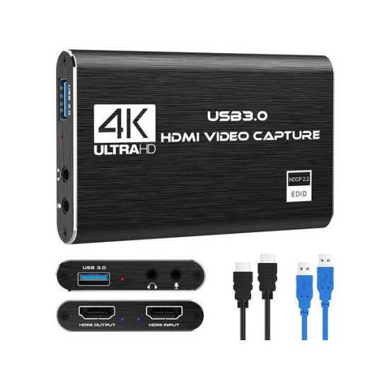 USB3.0 Capture Card 2 HDMI ports USB3.0 Capture Card 2 HDMI ports