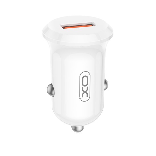 XO CC68 Mini Smart Single Φορτιστής Aυτοκινήτου QC18W XO CC68 Mini Smart Single Φορτιστής Aυτοκινήτου QC18W