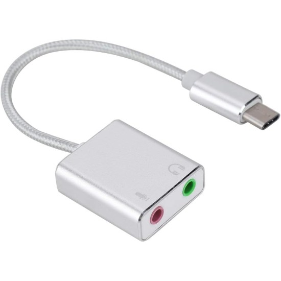 Εξωτερική Κάρτα Ήχου Type-C 7.1 Εξωτερική Κάρτα Ήχου Type-C 7.1