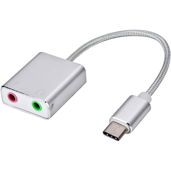 Εξωτερική Κάρτα Ήχου Type-C 7.1 Εξωτερική Κάρτα Ήχου Type-C 7.1
