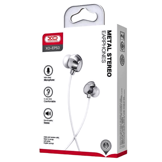 XO EP53 in-ear 3.5mm Handsfree Άσπρο XO EP53 in-ear 3.5mm Handsfree Άσπρο