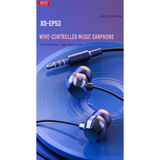 XO EP53 in-ear 3.5mm Handsfree Άσπρο XO EP53 in-ear 3.5mm Handsfree Άσπρο