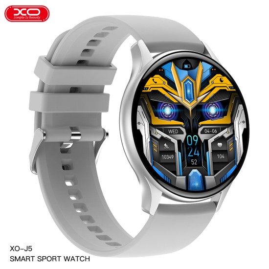 XO J5 Amoled Smart Sports Call Watch (Ασημί) XO J5 Amoled Smart Sports Call Watch (Ασημί)