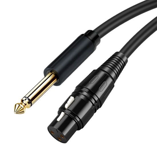 3.5mm 3 poles - XLR female audio cable 2m 3.5mm 3 poles - XLR female audio cable 2m