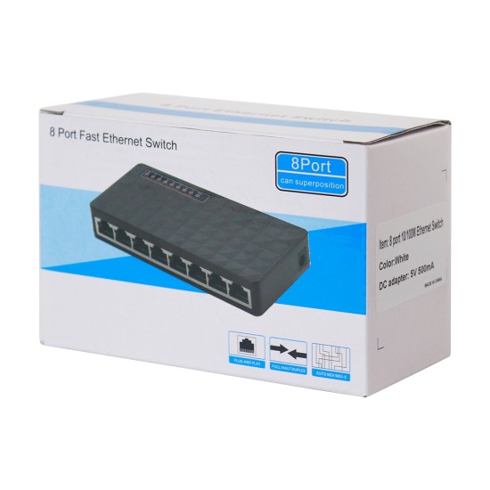 EDUP EP-SG7811 8 port 10/100M RJ45 EDUP EP-SG7811 8 port 10/100M RJ45