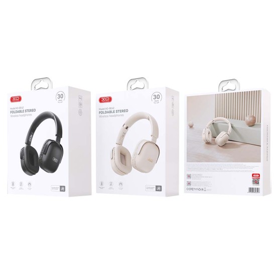 XO BE42 Scarlet Μεταλλικά Αναδιπλούμενα Ακουστικά Bluetooth (Μαύρο) XO BE42 Scarlet Μεταλλικά Αναδιπλούμενα Ακουστικά Bluetooth (Μαύρο)