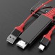 Αντάπτορας Type-C σε HDTV με USB καλώδιο 4k 30hz Αντάπτορας Type-C σε HDTV με USB καλώδιο 4k 30hz