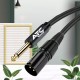 ATC HQ 6.35mm Mono / Canon Male Cable 2m ATC HQ 6.35mm Mono / Canon Male Cable 2m