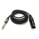 ATC HQ 6.35mm Mono / Canon Male Cable 2m ATC HQ 6.35mm Mono / Canon Male Cable 2m