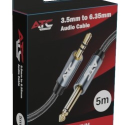 ATC HQ 3.5mm ST / 6.35 MO 5.0m Cable ATC HQ 3.5mm ST / 6.35 MO 5.0m Cable