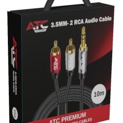ATC HQ 3.5mm M/ 2 x RCA 10m Cable ATC HQ 3.5mm M/ 2 x RCA 10m Cable