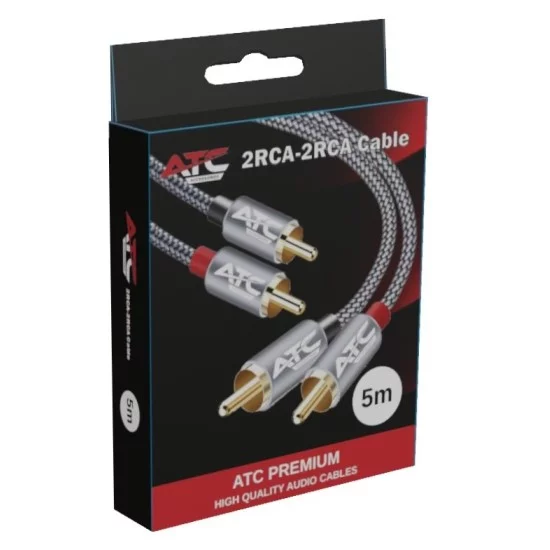 ATC HQ 2xRCA / 2xRCA 5m Cable ATC HQ 2xRCA / 2xRCA 5m Cable