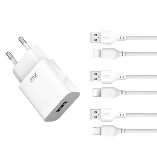XO L99 2.4A Φορτιστής με Micro Καλώδιο (NB103)