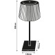 Avide LED Φωτιστικό Γραφείου Μαύρο USB 4W Avide LED Φωτιστικό Γραφείου Μαύρο USB 4W