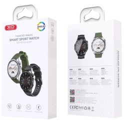 XO Watch4 AMOLED Smart Αθλητικό Ρολόι Κλήσεων Πράσινο