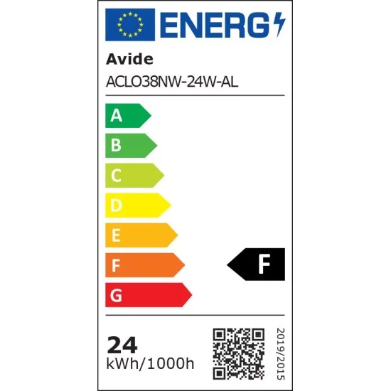 Avide LED Πλαφονιέρα Oyster IP44 Alice 24W 380*110mm NW 4000K Avide LED Πλαφονιέρα Oyster IP44 Alice 24W 380*110mm NW 4000K