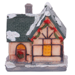 Artezan Christmas LED Table Top House Decoration 5.5*5.5*4.5cm