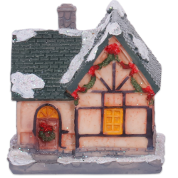 Artezan Christmas LED Table Top House Decoration 5.5*5.5*4.5cm