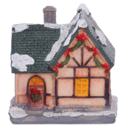 Artezan Christmas LED Table Top House Decoration 5.5*5.5*4.5cm