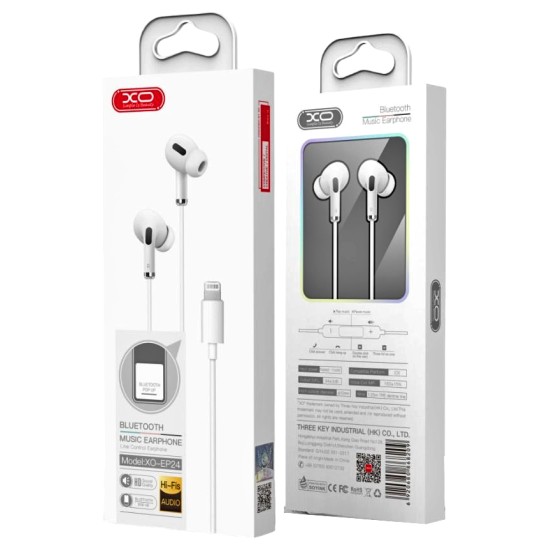 XO EP22 3.5mm Handsfree Άσπρο XO EP22 3.5mm Handsfree Άσπρο