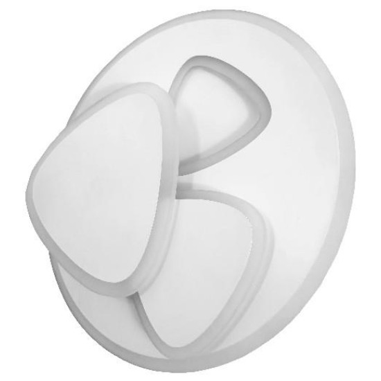 Avide Design Oyster Arlo 67W(33.5+33.5) με RF Χειριστήριο Avide Design Oyster Arlo 67W(33.5+33.5) με RF Χειριστήριο