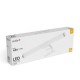 Avide LED Στρογγυλό Φωτιστικό Καθρέφτη Πλαστικό Chrome 300mm NW 4000K 5W IP44 Avide LED Στρογγυλό Φωτιστικό Καθρέφτη Πλαστικό Chrome 300mm NW 4000K 5W IP44