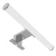 Avide LED Στρογγυλό Φωτιστικό Καθρέφτη Πλαστικό Chrome 300mm NW 4000K 5W IP44 Avide LED Στρογγυλό Φωτιστικό Καθρέφτη Πλαστικό Chrome 300mm NW 4000K 5W IP44