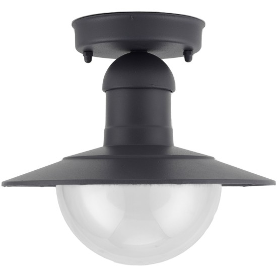 Avide Εξωτερικό Φωτιστικό Οροφής Imperial 1xE27 IP44 Ανθρακί Avide Εξωτερικό Φωτιστικό Οροφής Imperial 1xE27 IP44 Ανθρακί