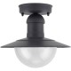Avide Εξωτερικό Φωτιστικό Οροφής Imperial 1xE27 IP44 Ανθρακί Avide Εξωτερικό Φωτιστικό Οροφής Imperial 1xE27 IP44 Ανθρακί