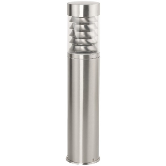 Avide Εξωτερικό Φωτιστικό Κήπου Delmar 1xE27 500mm IP44 Σατέν Νίκελ Avide Εξωτερικό Φωτιστικό Κήπου Delmar 1xE27 500mm IP44 Σατέν Νίκελ
