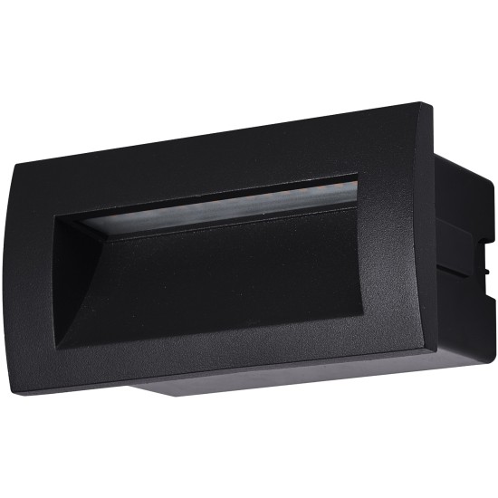 Avide Εξωτερικό Φώς Σκάλας Χωνευτό Lagos LED 3W Θερμό 3000K IP54 14cm Avide Εξωτερικό Φώς Σκάλας Χωνευτό Lagos LED 3W Θερμό 3000K IP54 14cm