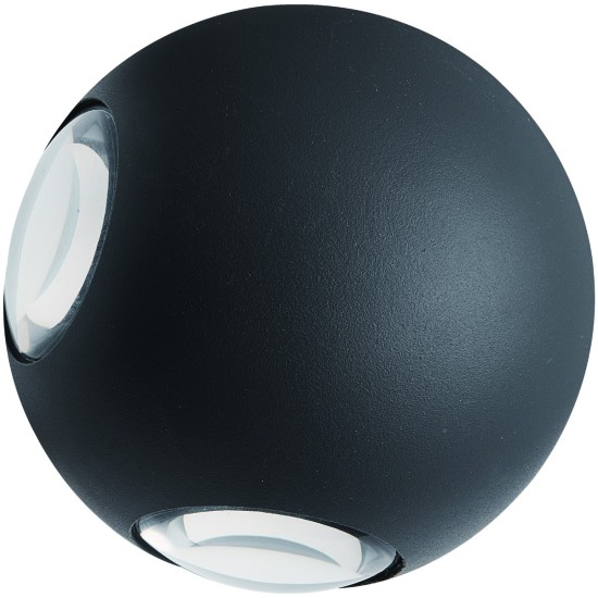 Avide Εξωτερικό Φωτιστικό Τοίχου Cairo 4 Way LED 12W Θερμό 3000K IP54 Avide Εξωτερικό Φωτιστικό Τοίχου Cairo 4 Way LED 12W Θερμό 3000K IP54