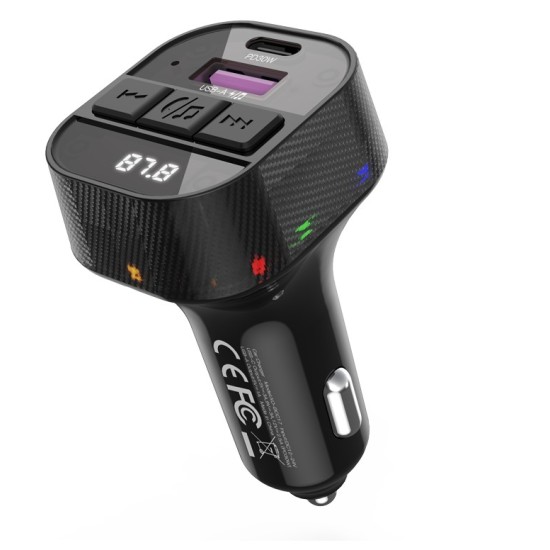 XO BCC17 Smart Bluetooth MP3 A+C Dual Port PD30W Φορτιστής Αυτοκινήτου XO BCC17 Smart Bluetooth MP3 A+C Dual Port PD30W Φορτιστής Αυτοκινήτου