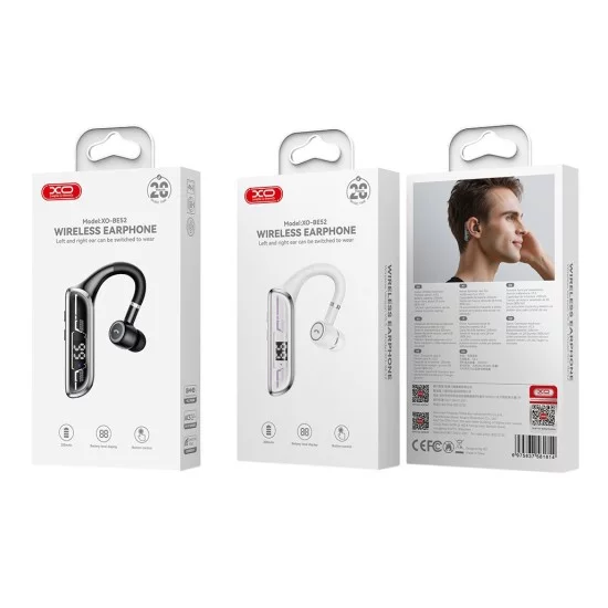 XO BE52 In-Ear Μονό Ακουστικό Bluetooth Μαύρο XO BE52 In-Ear Μονό Ακουστικό Bluetooth Μαύρο
