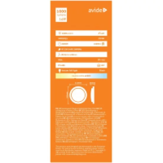 Avide Στεγανή Πλαφονιέρα Οροφής Στρογγυλό (Titania-R) IP54 14W Λευκό 4000K Μαύρο Avide Στεγανή Πλαφονιέρα Οροφής Στρογγυλό (Titania-R) IP54 14W Λευκό 4000K Μαύρο