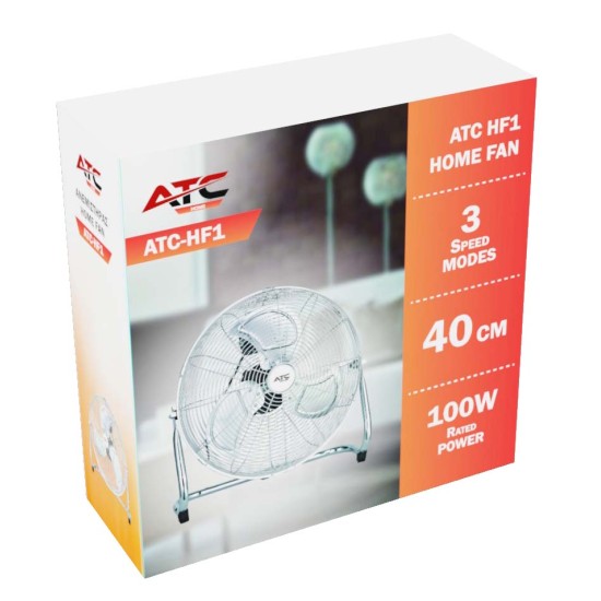 ATC HF1 Επιδαπέδιος Ανεμιστήρας 100W 40cm ATC HF1 Επιδαπέδιος Ανεμιστήρας 100W 40cm