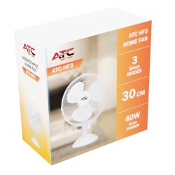 ATC HF3 Επιτραπέζιος Ανεμιστήρας 40W 30cm ATC HF3 Επιτραπέζιος Ανεμιστήρας 40W 30cm