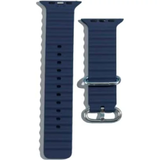 XO BT02A Marine Λουράκι Ρολογιού Σιλικόνης Universal Μπλε 38/40/41mm XO BT02A Marine Λουράκι Ρολογιού Σιλικόνης Universal Μπλε 38/40/41mm