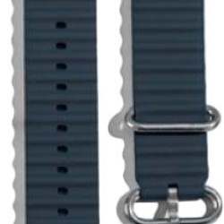 XO BT02A Marine Λουράκι Ρολογιού Σιλικόνης Universal 38/40/41mm Γκρι-Μπλε