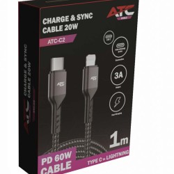 ATC-C2 Charge & Sync Cable Type C/L 20W ATC-C2 Charge & Sync Cable Type C/L 20W