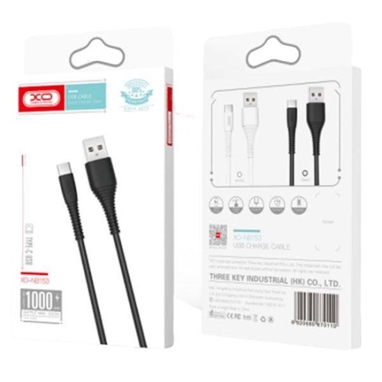 XO NB156 USB Καλώδιο Φόρτισης για Lightning Πράσινο