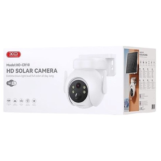 XO CR10 Εξωτερική Ηλιακή Έγχρωμη Κάμερα 300W WiFi XO CR10 Εξωτερική Ηλιακή Έγχρωμη Κάμερα 300W WiFi