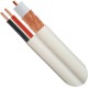 ATC-500 RG59 CCS+ 2x0.50mm Καλώδιο CCTV Λευκό 100m ATC-500 RG59 CCS+ 2x0.50mm Καλώδιο CCTV Λευκό 100m