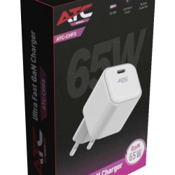 ATC-CHF3 Ultra Fast Φορτιστής 65W GaN White (Nano)