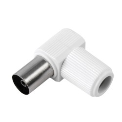 Tecatel Γωνιακό Φις IEC Θηλυκό 9.52 RG6 Tecatel Γωνιακό Φις IEC Θηλυκό 9.52 RG6